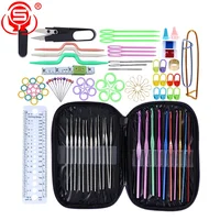 

99pcs Stainless Steel Crochet Hook Aluminum Crochet Hook Set for Knitting Accessory