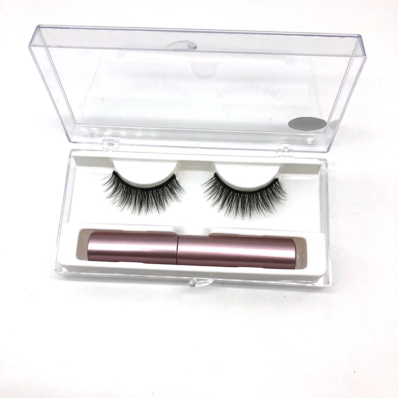 

Free Sample Wholesale Cheap One Pair Two Pairs 5 Pairs 10pairs magnetic eyelashes Private Label box magnetic lashes