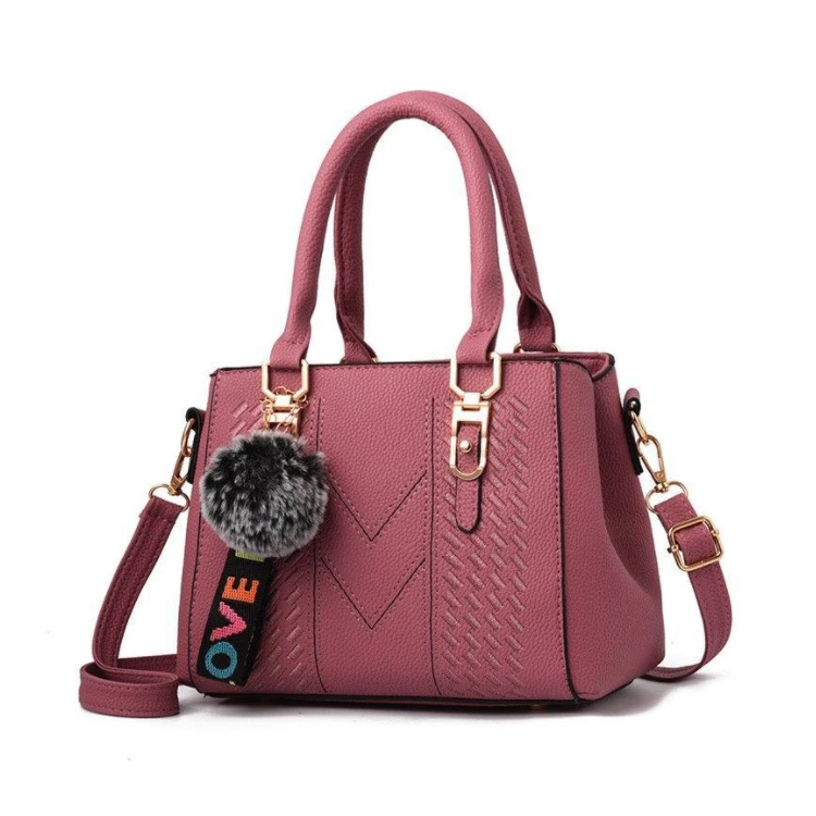 

New Arrival Fast Delivery Handbags senora bolso PU Leather Shoulder Bag Handbag Solid Color Handbags For Women