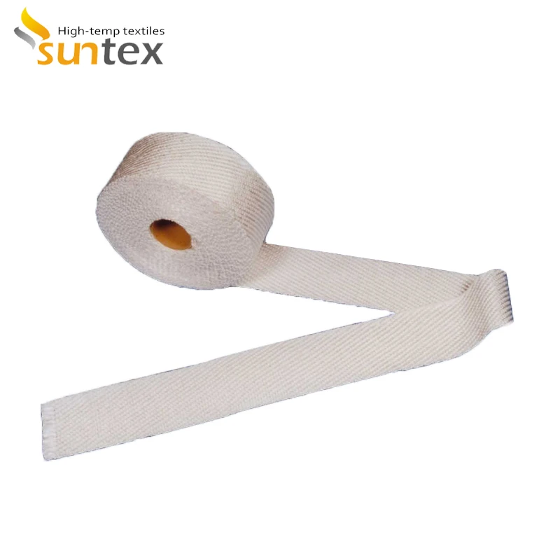 High Temperature Woven Fiberglass Flat Gasket Tape For Boiler & Furnace ...