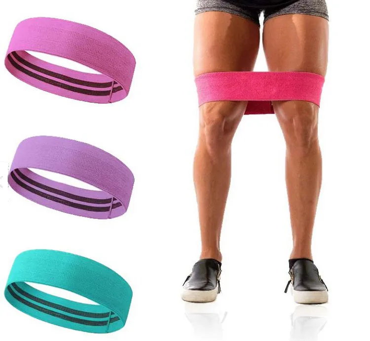 

Fitness Power Training Latex Resistance Band Elastic Force Circle Tension Band Stretch Strap Rehabilitation Exercise, As picture