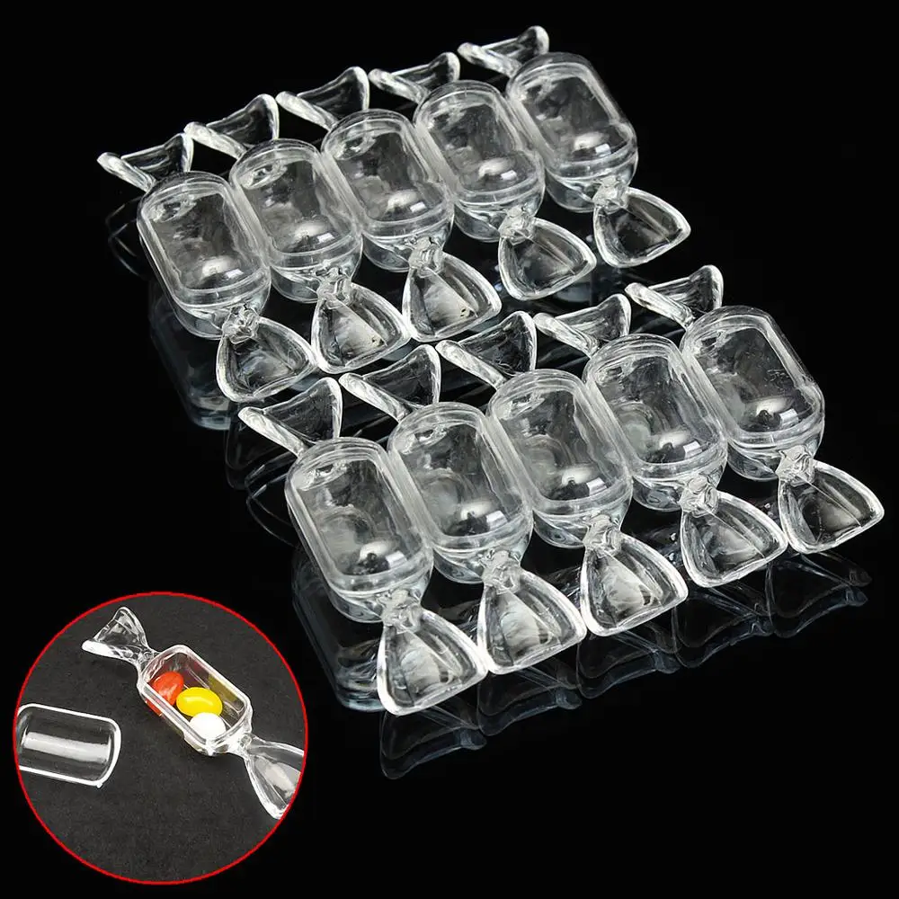 

Candy Shape Plastic Candy Boxes, Baby shower Candy Boxes Sweet Plastic Shaped Case Storage Container, Clear