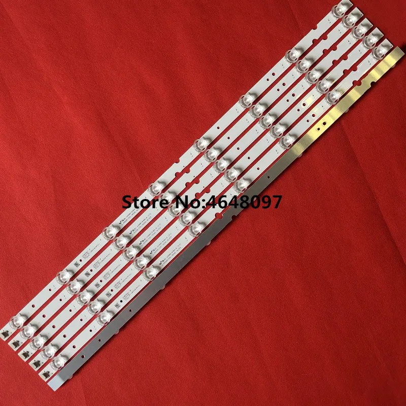 

LED Backlight strip 8 lamp For TCL 65"TV JL.D65081330-365AS-M_V03 65S421LCAA 4C-LB6508-PF02J 65S421 65S425TACA 65S4LEAA 65S425