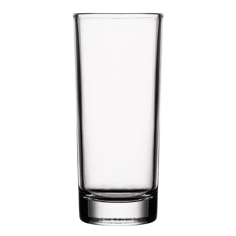 

Hot Selling Crystal Borosilicate Glass Drink Mike Shaped Glass Cup