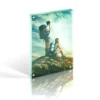 Acrylic Photo Frame A5 Double Sided Magnetic Blocks Camping Acrylic Picture Frame
