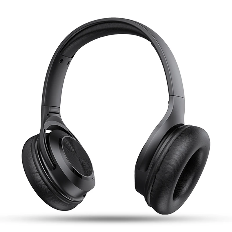 

HF004 BT Headset Two in One BT Speaker Deep Bass Stereo Wired/Wireless Headphone, Black
