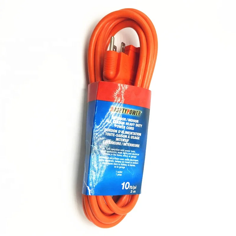 12/3 Heavy Duty Sjtw Contractor Extension Cord With Lighted Ends,25