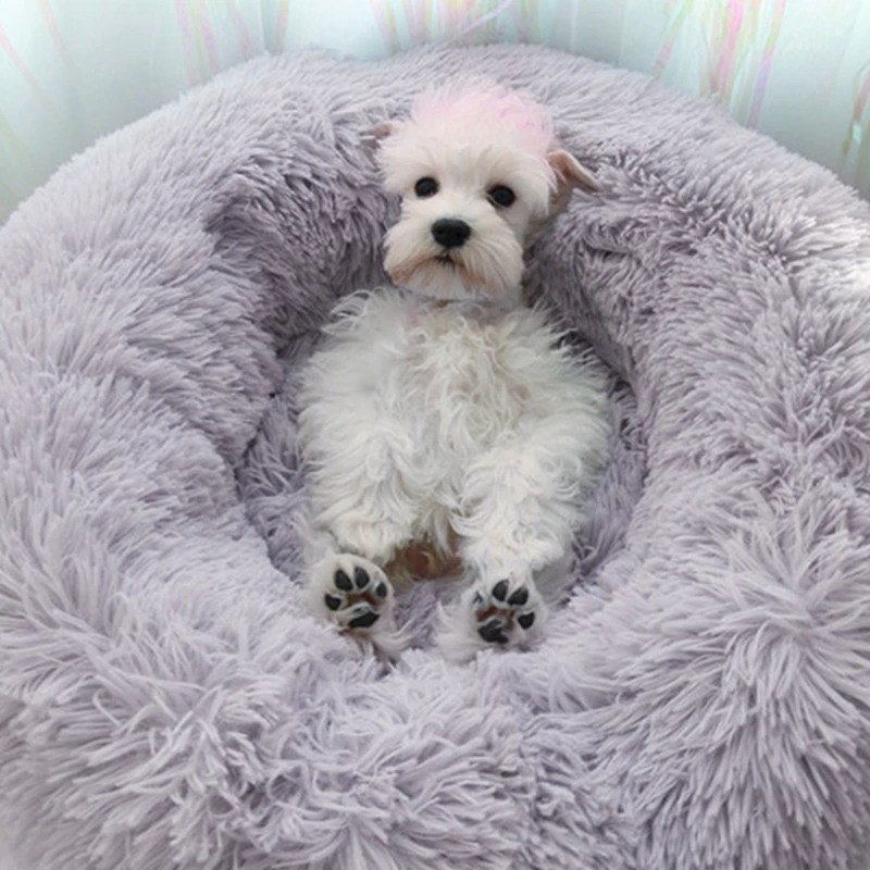 

New Small Pet Nest Warm Cotton Bed Cold Winter Pets Keep Warm Solid Soft Breathable Pet Bed