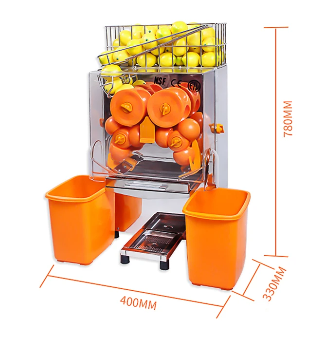 2000e2 Lower Price Commercial Industrial Orange Juicer Machine Price