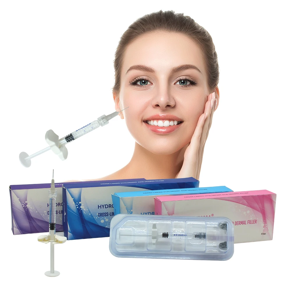 
Cross linked injectable hyaluronic acid dermal filler 