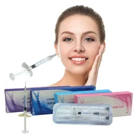 

Cross linked injectable hyaluronic acid dermal filler