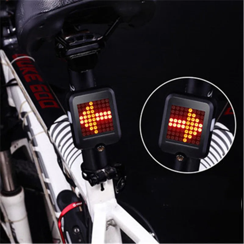 

Smart Mountain Bike Waterproof USB Powerful Bicycle Led Light Bicycle Accessories Warning Bike Tail Light