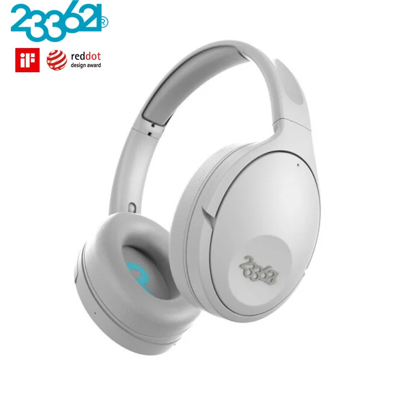 

HUSH Wireless Noise Cancelling Over-Ear Headphones BES2300 Headphone Chip, Class 1 Bluetooth, 75 Hours of Listening Time headset