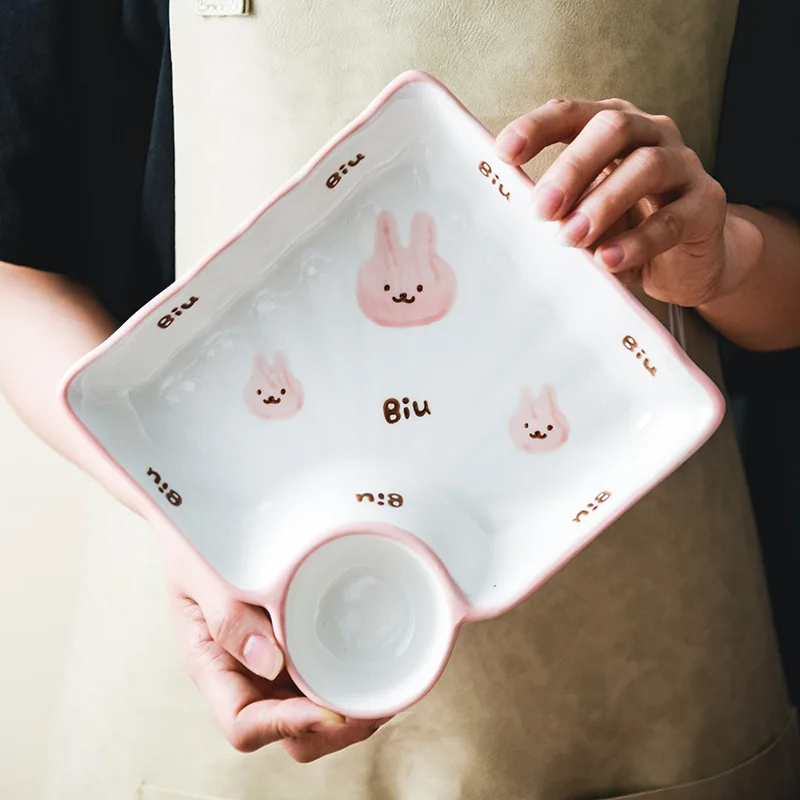 

Factory direct supply ins creative household cartoon dumpling plate