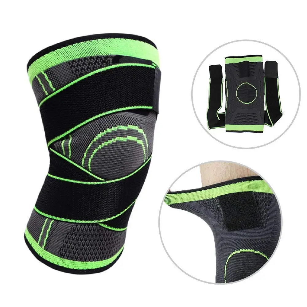 

Customize Breathable Knee Support Protector Functional Angle Adjustable Knee Brace, Gray + green, gray + orange, gray + black