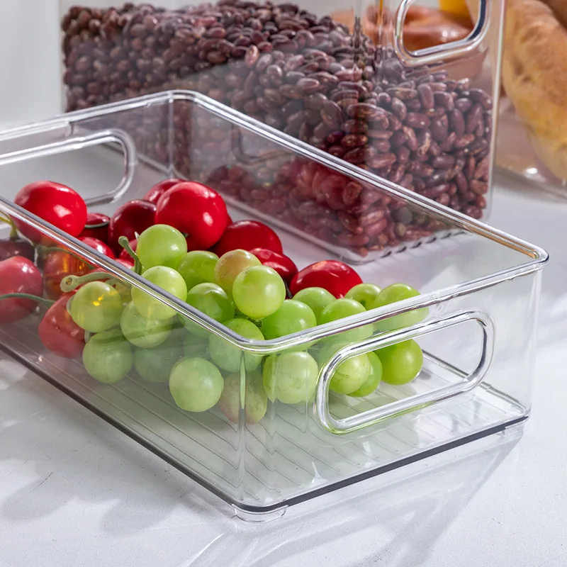 

Choice Fun New Design PET Storage Organizer Fridge Bin Organizer Plastic Storage Box