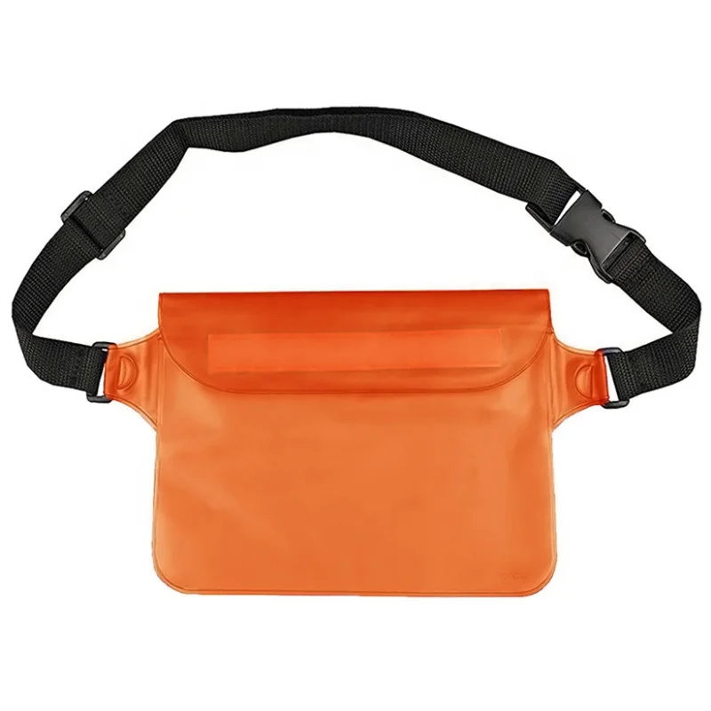 

Super Deal PVC waterproof waist bag ,PVC waterproof waist smart phone pouch,sport waist dry bag customized logo, Black, pink, blue, yellow, white, green, orange,green,etc