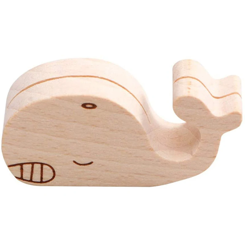 Wooden Table Card Holder Whale Business Card Holder Wooden Menu Postcard Photo Picture Display