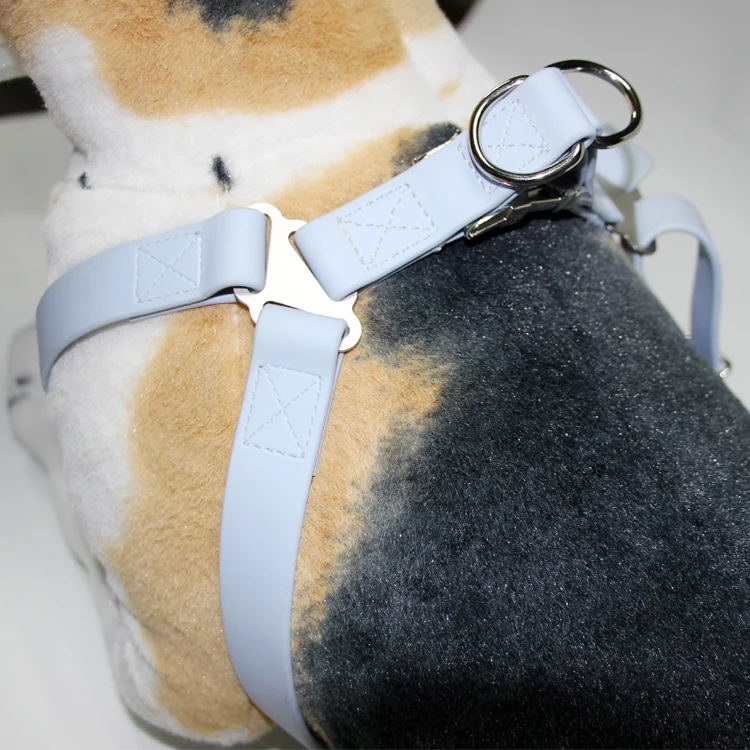 High Quality Ecofriendly Personalized Soft Pvc Dog Harness Waterproof