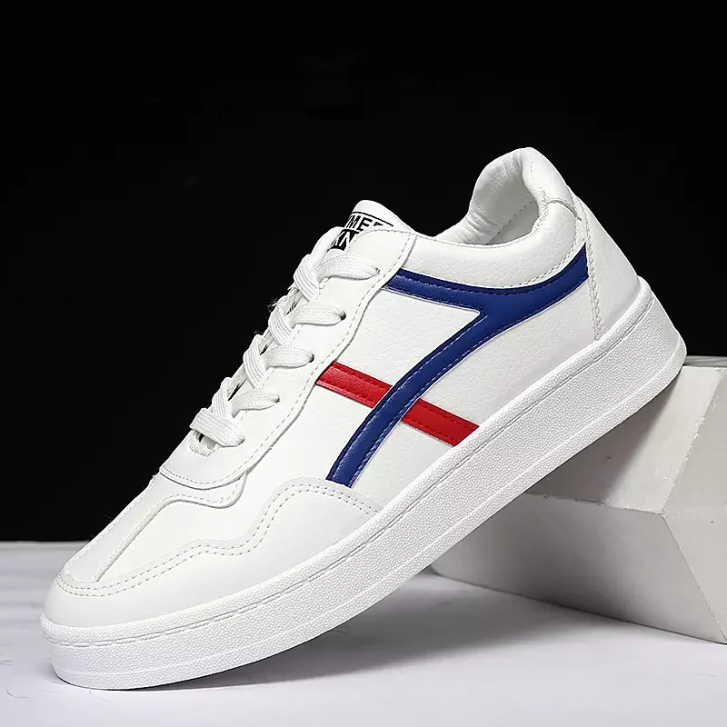 

Wholesale Hot Selling Cheap Boys Casual White Sneakers Shoes For Student