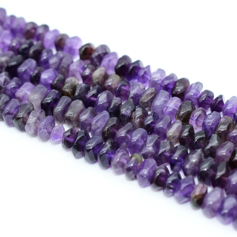 

Trade Insurance  High Quality Natural Irregular Dark Amethyst Loose Beads