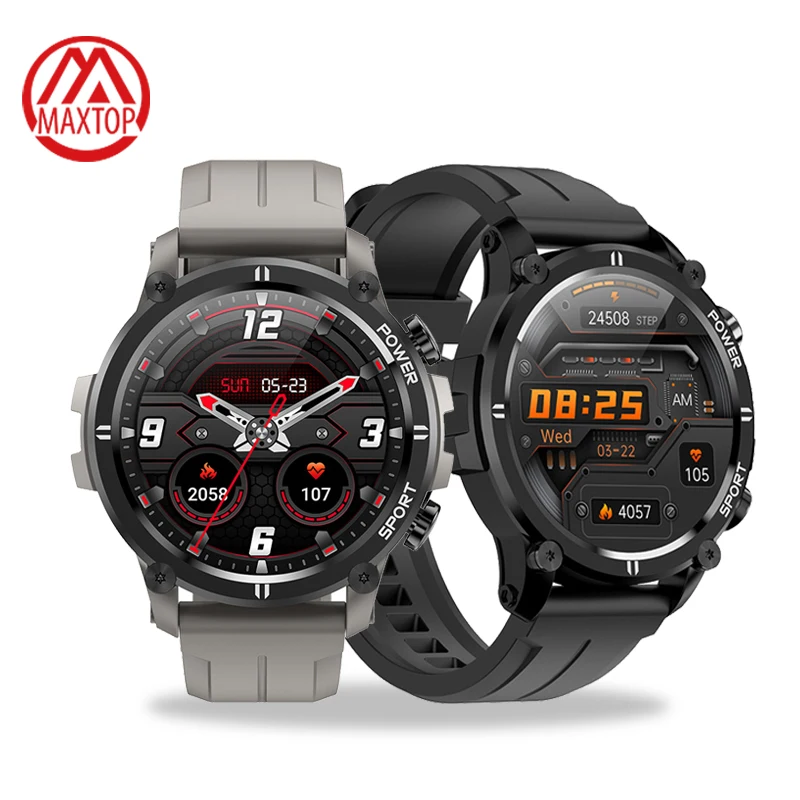 

Maxtop New Version Heart Rate Monitor Watch Sleep Tracker Fitness Watch Smart Watch For Phone