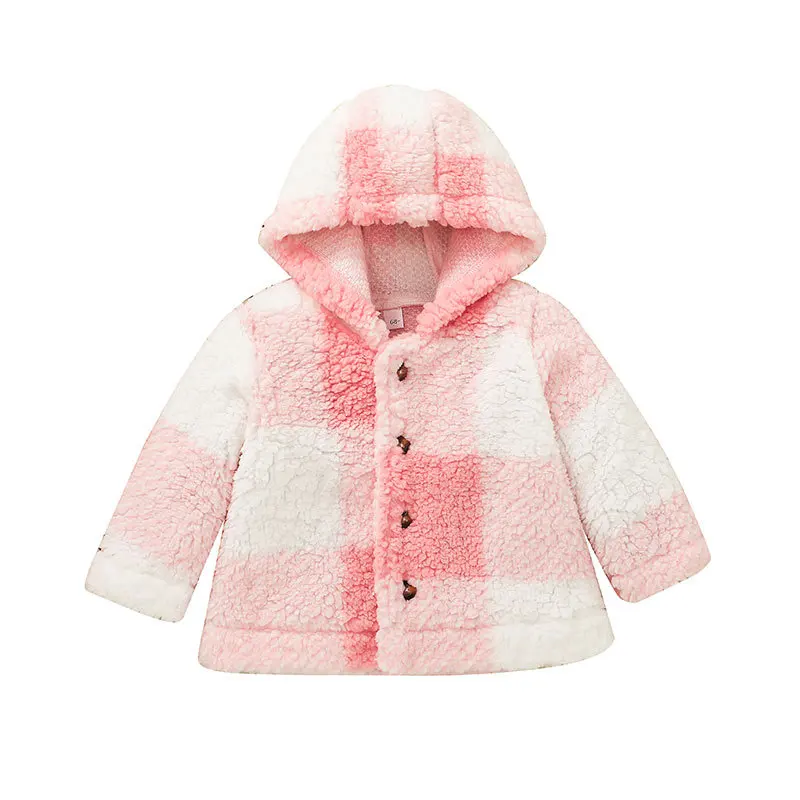 

Toddler girls clothing winter fleece coat cute warm outerwear hooded baby jackets&outwears, Multi color