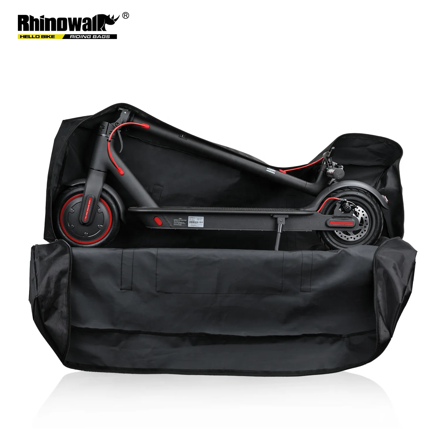 

Rhinowalk Electric scooter storage bag Cover Heavy Duty Transport Bag Foldable Stylish for Xiaomi, Black