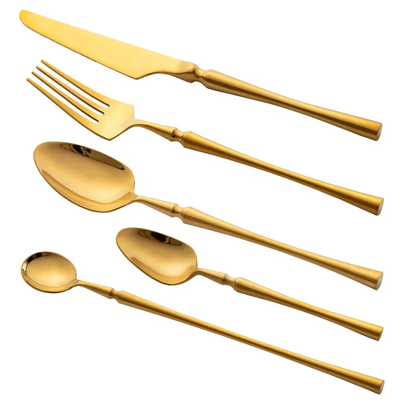 

Best Stainless Steel Cutlery Quality Silver Flatware 5 Cent Items Dinner Set, Silver /gold / rose gold