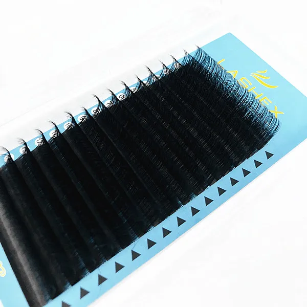 

Lashex Individual Eyelashes Popular Lash Lashes Extension Super Soft and Black Customization for Lashes and Boxes