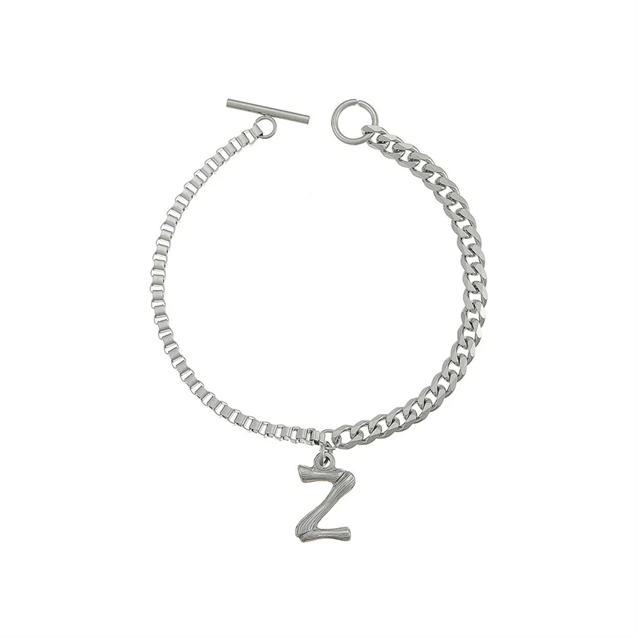 

YXBrace-233 Xuping Jewelry Fashion Classic Design All-match Alphabetic Series Neutral Salt-Sweet Alphabetic Z Bracelet