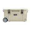 Durable Rolling Cooler Bag With Wheels Rattan Drink Beverage Bar Cart cooler