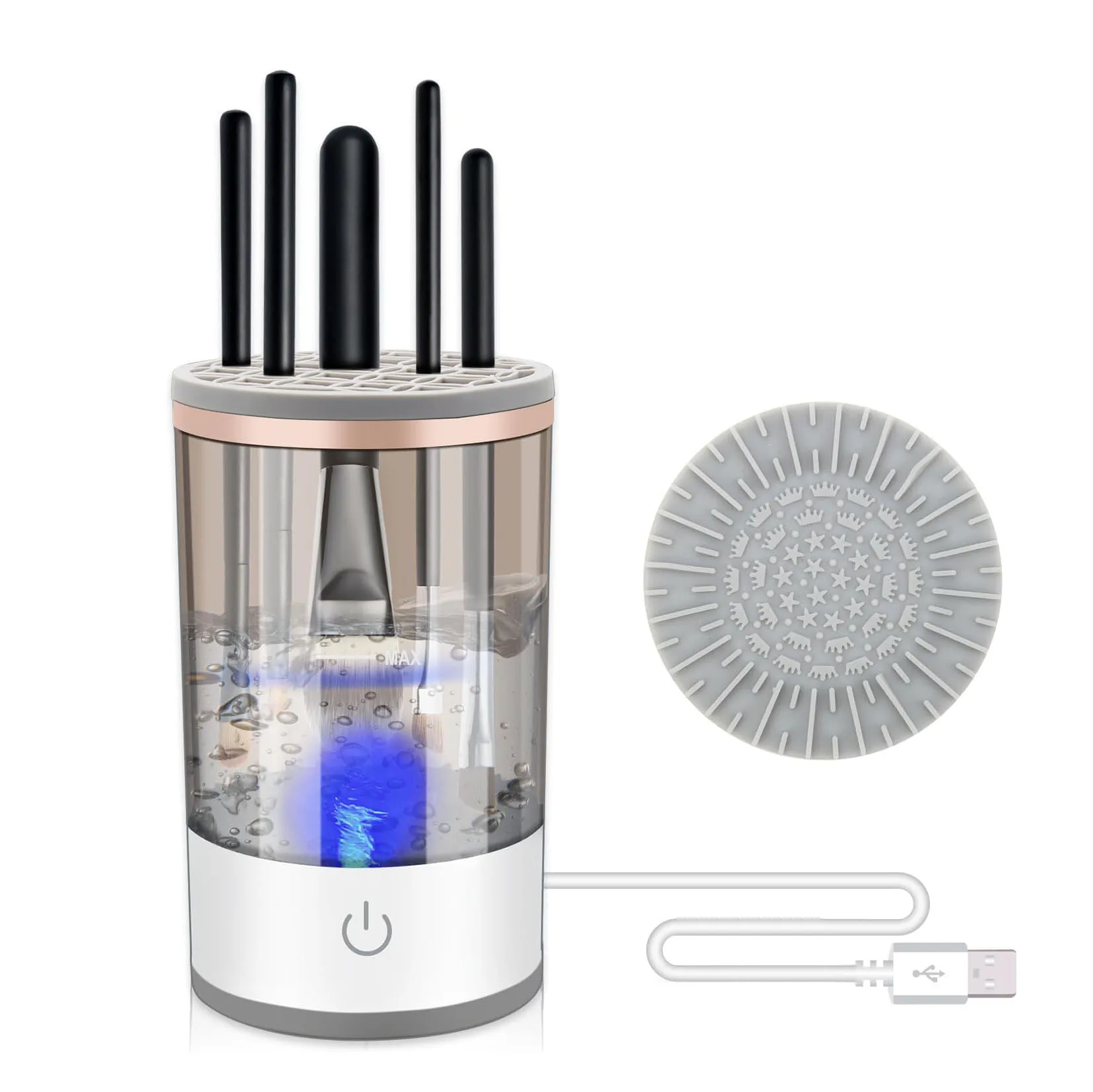 

Automatic Spinning Electric Makeup Brush Cleaner blender make up brush cleaner and dryer pro-cosmetic brush cleaner