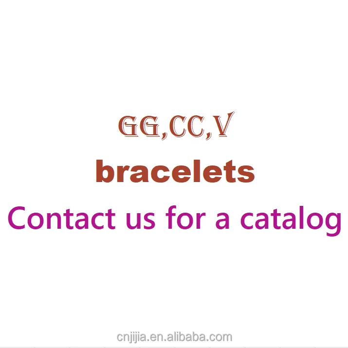 

High Quality Wholesale Gold Cc Cuff Famous Charm Bangle Luxury Brand Gg Designer Jewelry Cd Bracelet