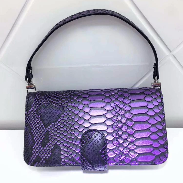 

Fashion top women genuine leather mobile cell phone shoulder bag