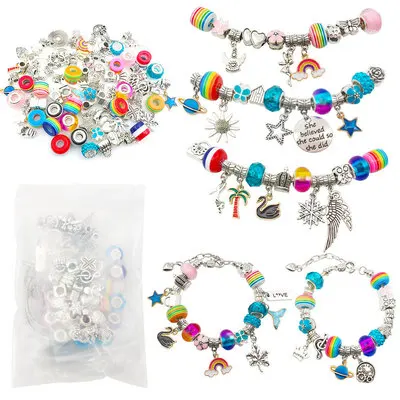 

Wholesale Customized Good Quality Girl Diy Bracelet Jewelry Making Kits