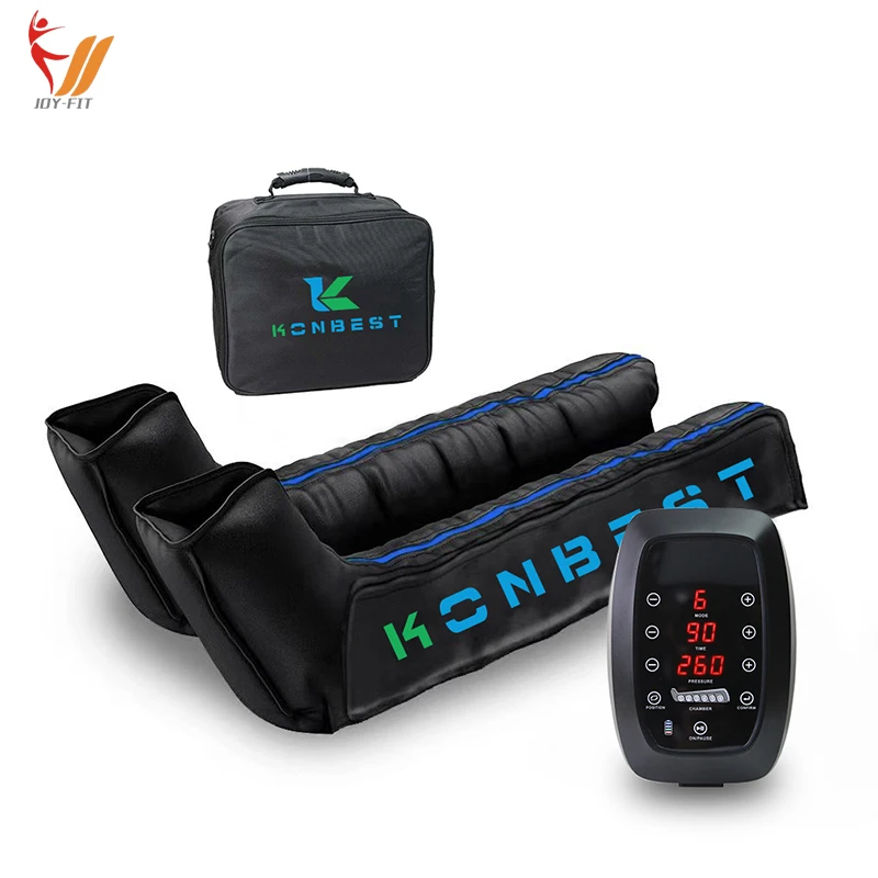 Professional therapy Pressotherapy 6 Chambers Air Relax Compression Recovery Boots Leg Massage Machine Massager