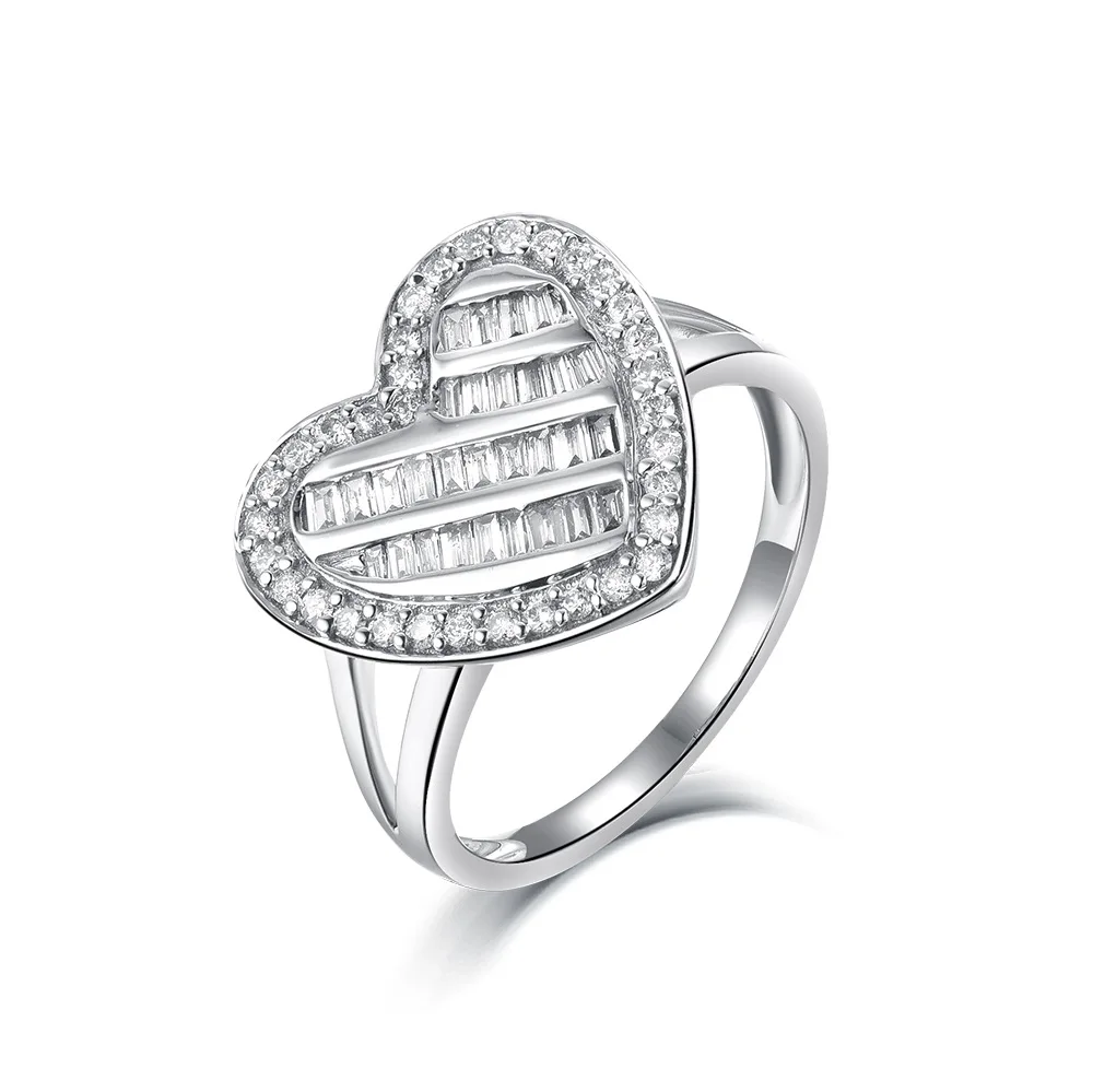 

heart ring Diamond Ring Jewelry Design White Gold and Diamond Wedding Ring For Women