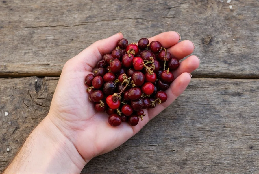 Close-up photography of whole allspice berries next to ground allspice in small bowls showing texture difference