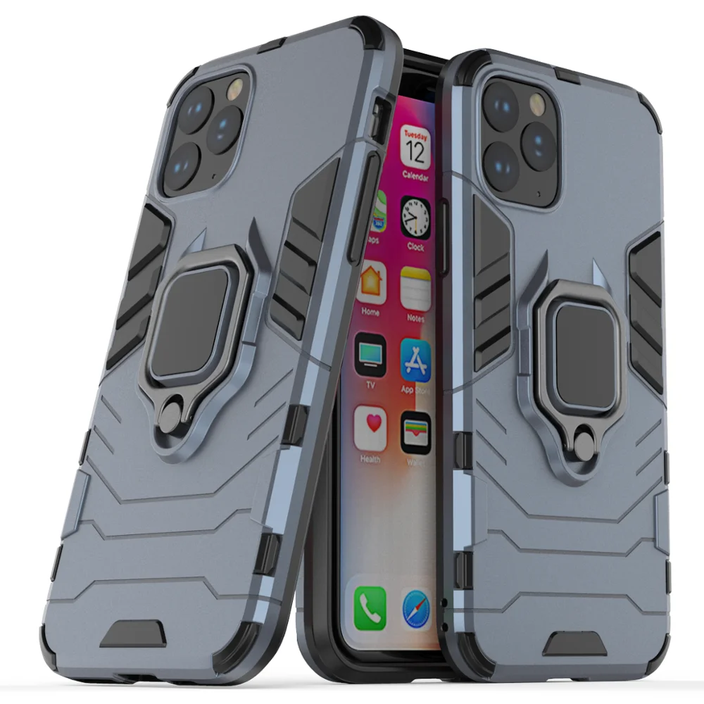 

Case with magnetic car phone holder for iphone 11 pro max TPU PC cover