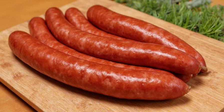 Thüringer Rostbratwurst on the Grill
