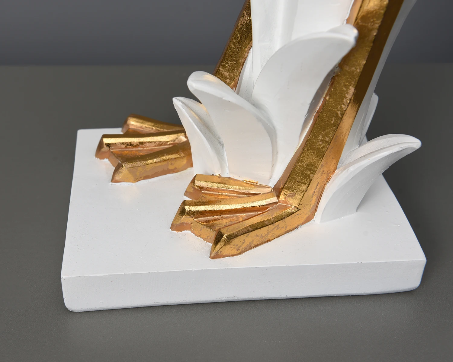 Child Home Garden Decoration Room Piece Luxury Resin Lady Flamingo