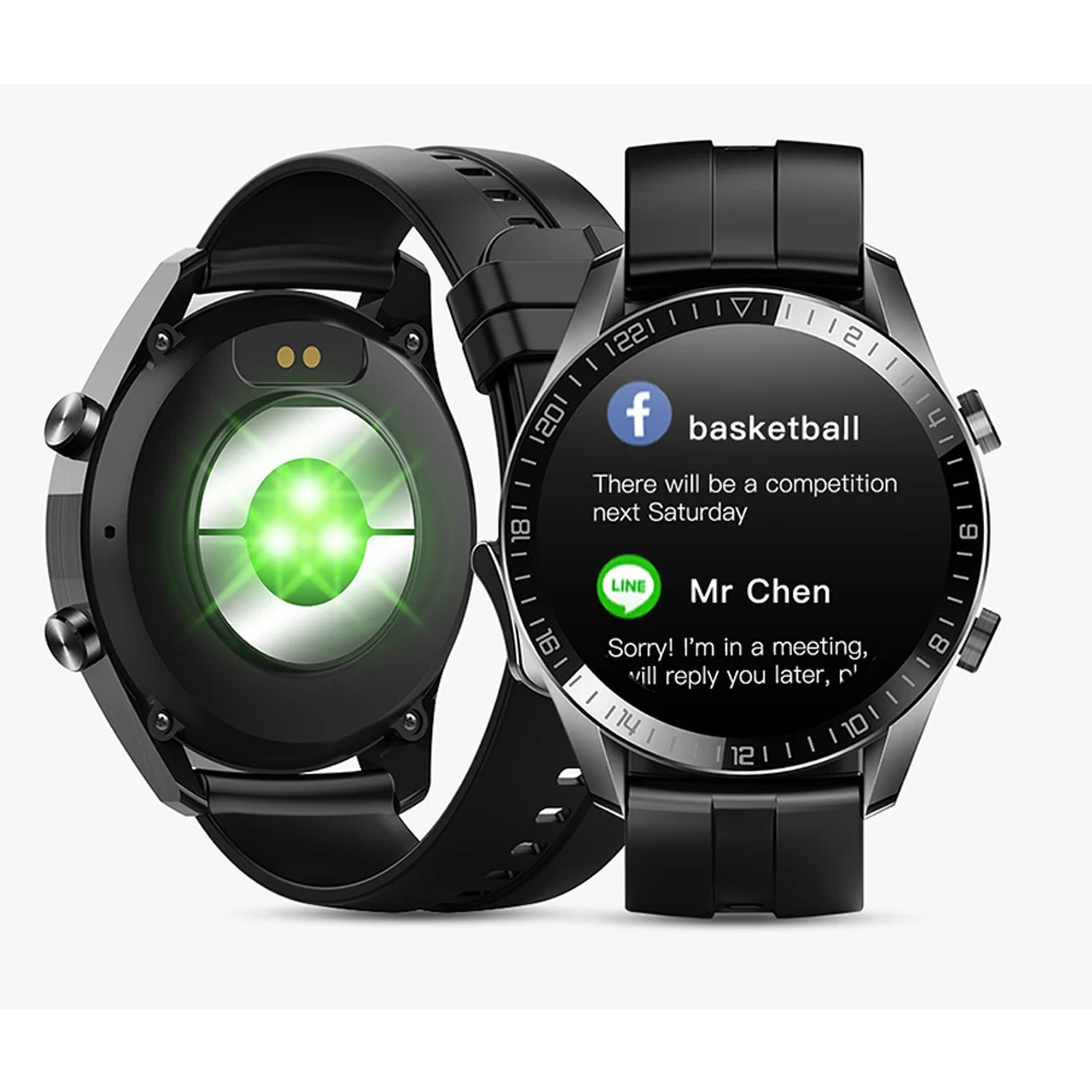 

1.28inch Brown Health Sport Blood Oxygen Smart Watch Android Best Price for Sale China Supplier IP67 Waterproof No Camera Color, Black/brown