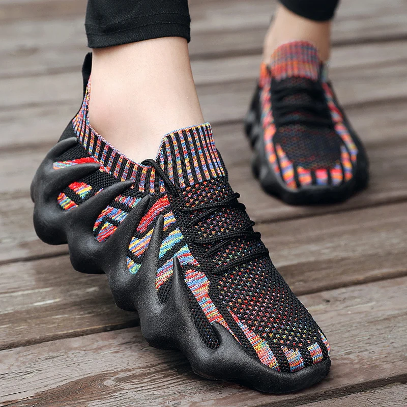 

G-A31 Fashionable Quite-Dry Lace Up Walking Basketball Girls Sport Woman Black Sport Shoes