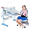 2018 High quality adjustable ergonomic 3-18 years old reading table kids study desk table and chair kids desk for children