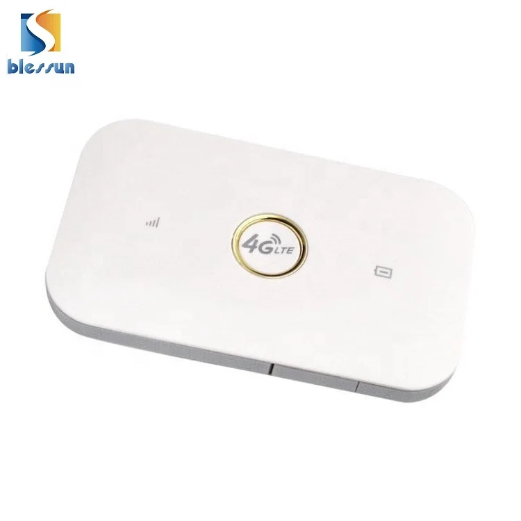 

WIFI Portable Hotspot 4G LTE Wireless Router like E5573 4g sim card slot wireless router MIFIS, White