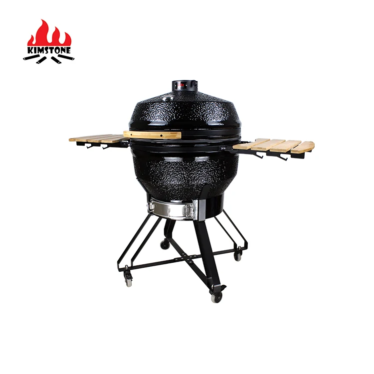 

Kamado BBQ 26 Inches Grande Black Monster XXL Egg Charcoal Barbecue Grill Smoker, Optional from pantone