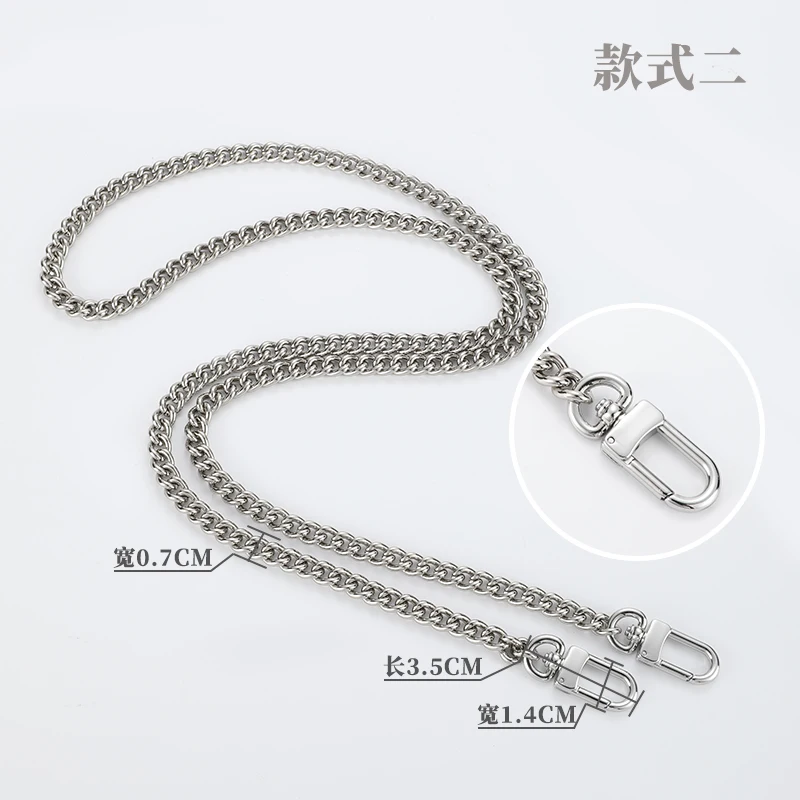 

Fashion Bag Diy Hardware Accessories High Quality Custom Alloy Gold Chain For Handbag Purse Handle Strap, Customized color