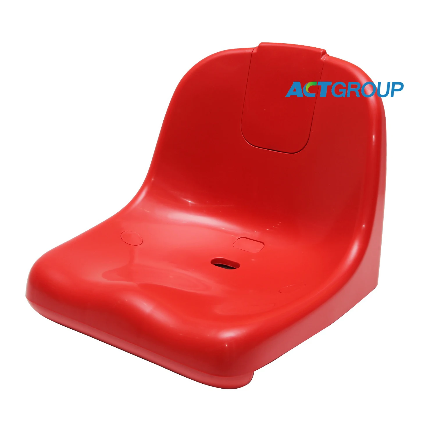 

hot sale plastic stadium chair stadium seating with middle back, Red, yellow, blue and green