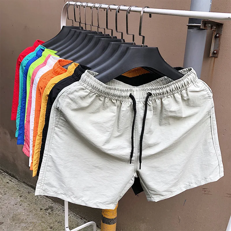 

Wholesale Hot Sales 2021 Summer Men Casual Shorts Candy Color Five Minutes Pants 13 Colors Shorts Beach Pants